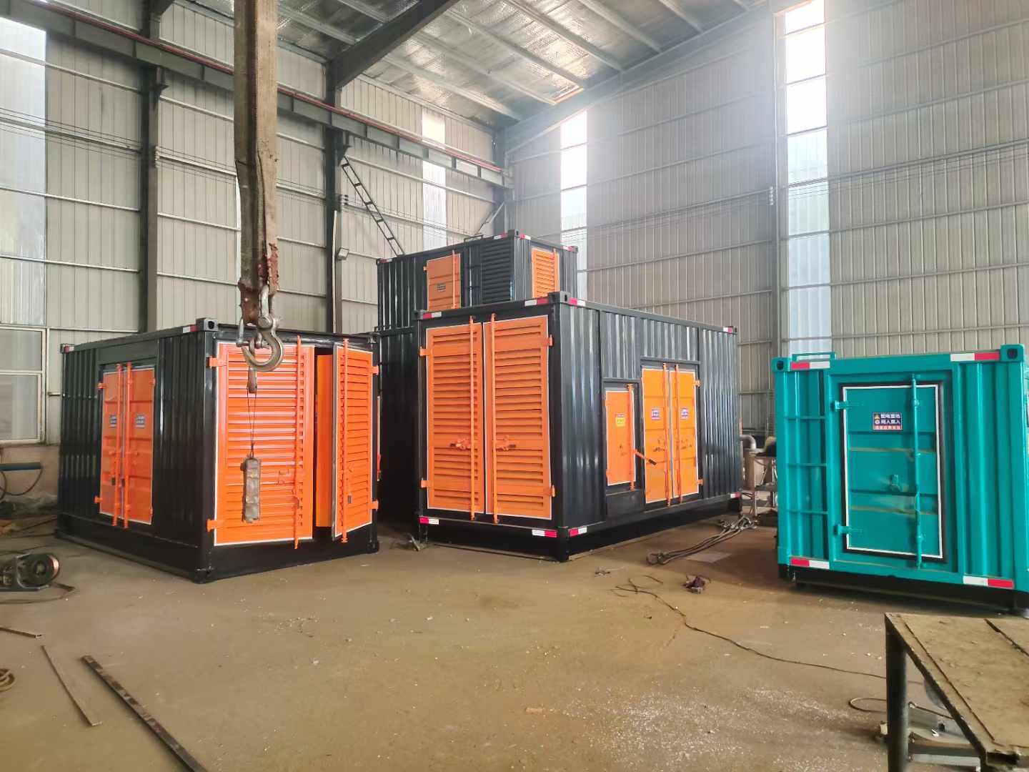 平山500kw柴油发电机组可以带动多少功率设备？